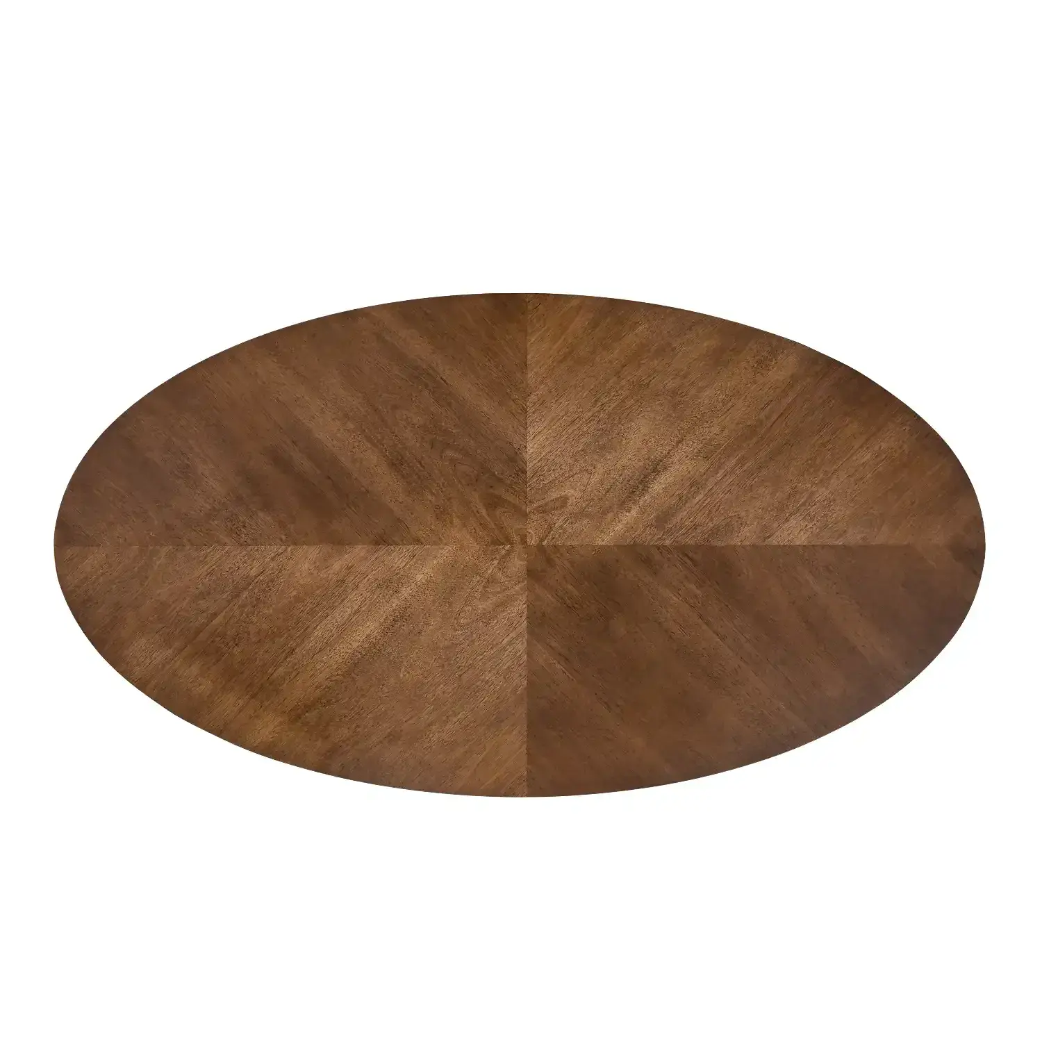 Apex Wooden Oval Coffee Table - Image 5