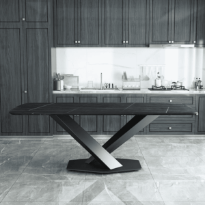 Ayden Dining Table Square Black