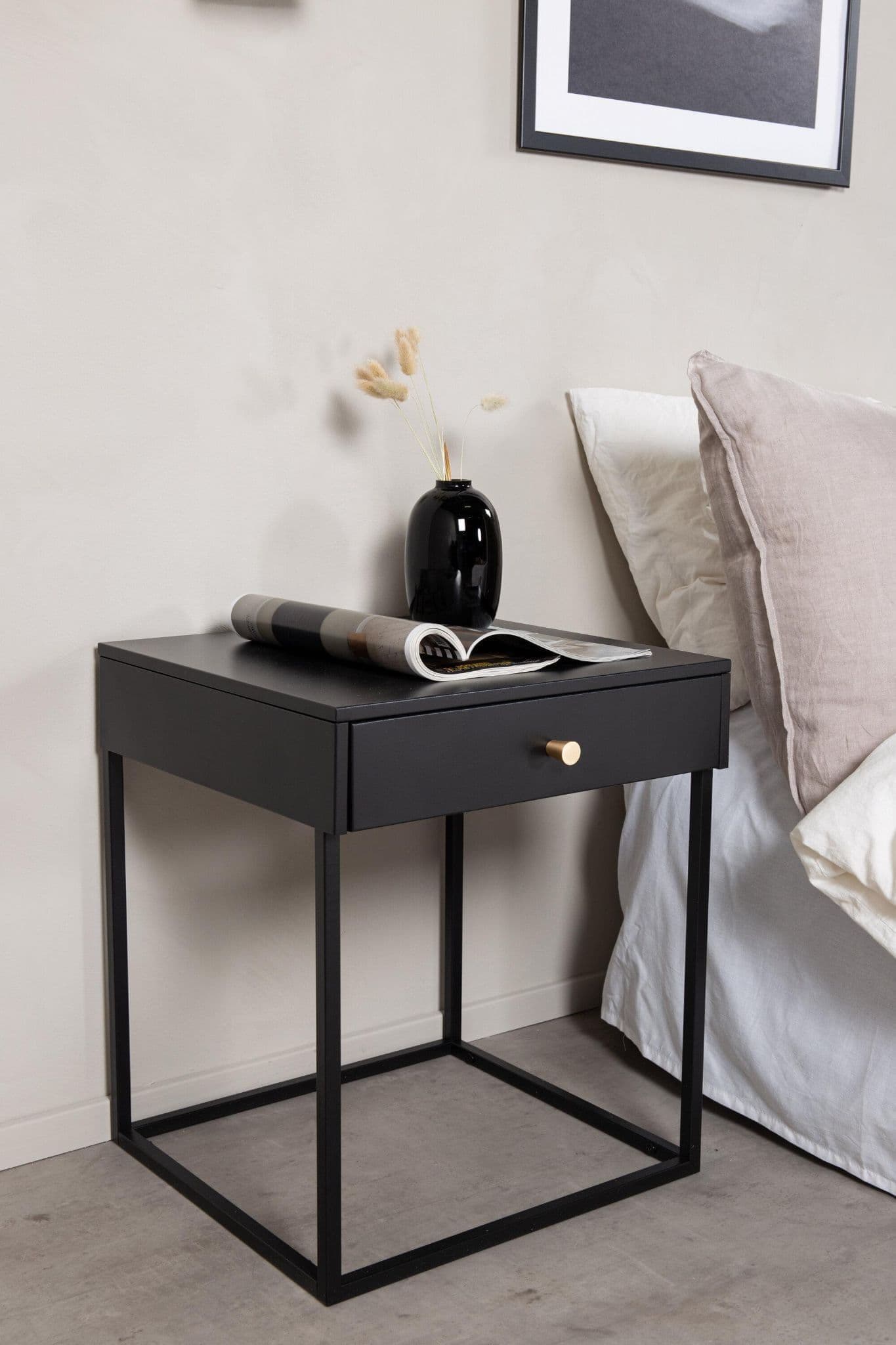 Bakal Bedside Table, Light Grey - Image 21