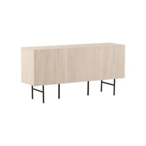 Bjorkon Low Cabinet Storage, Whitewash