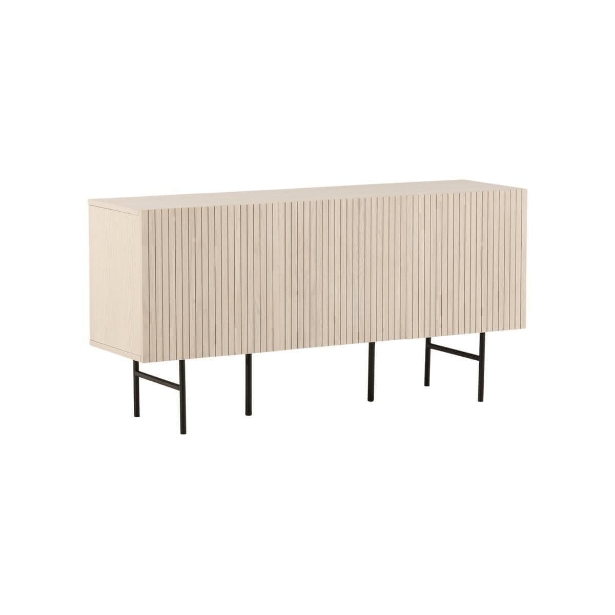 Bjorkon Low Cabinet Storage, Whitewash