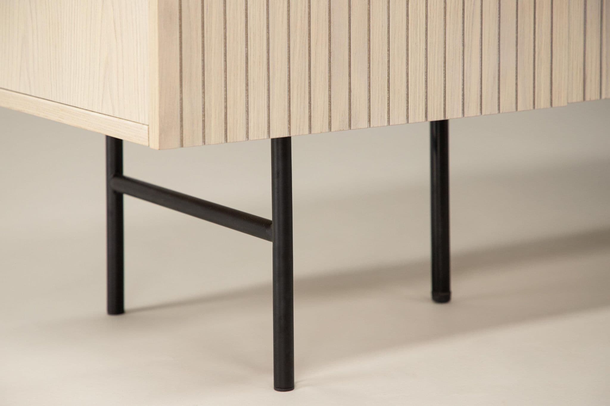 Bjorkon Low Cabinet Storage, Whitewash - Image 6