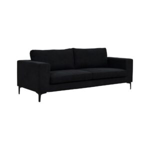 Bolero 3-Seater Sofa - Black, 3