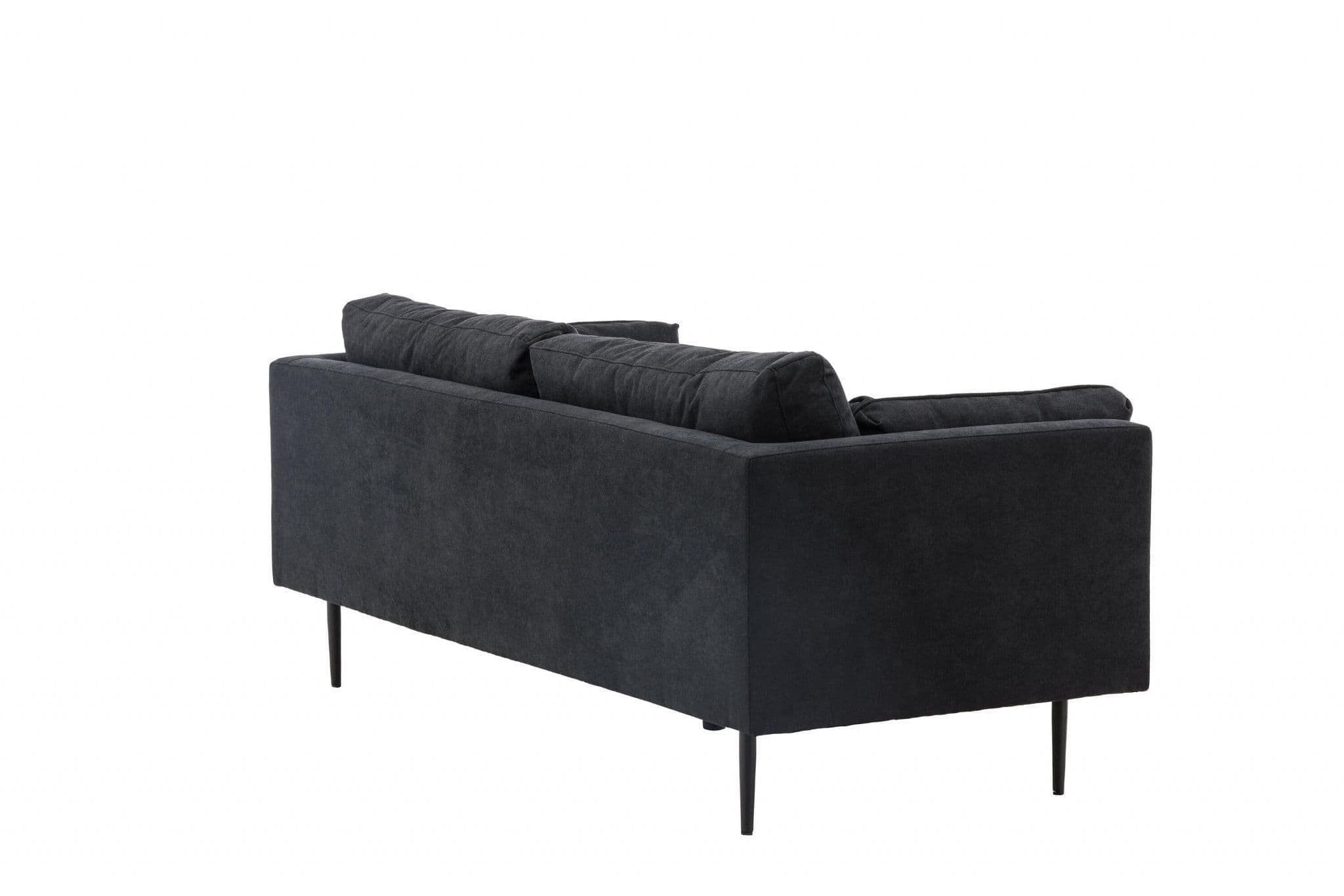 Boom Sofa, Black/Black Fabric/Linen - Image 7