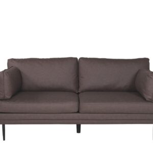 Boom Sofa, Black/Brown Microfibre