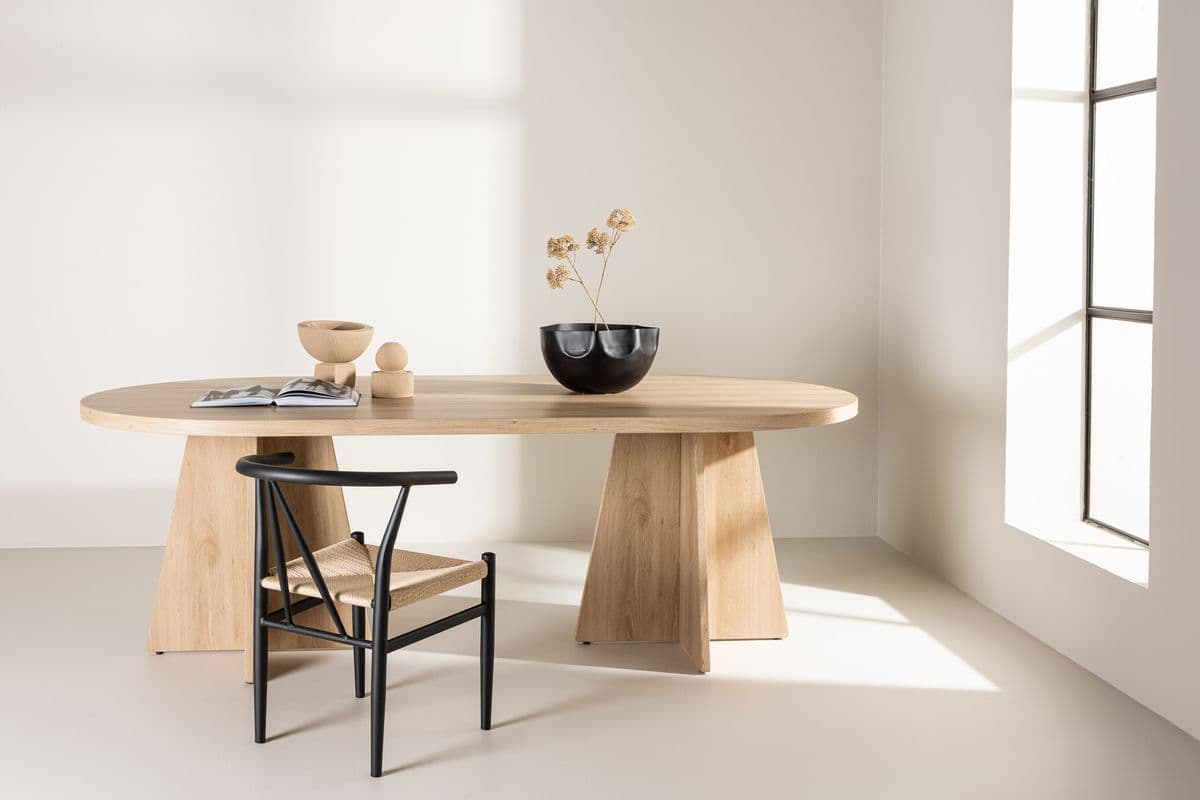 Bootcut Oval Dining Table - Image 5