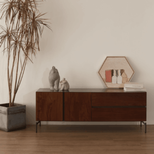 Bratten Walnut Tv Stand Unit Cabinet