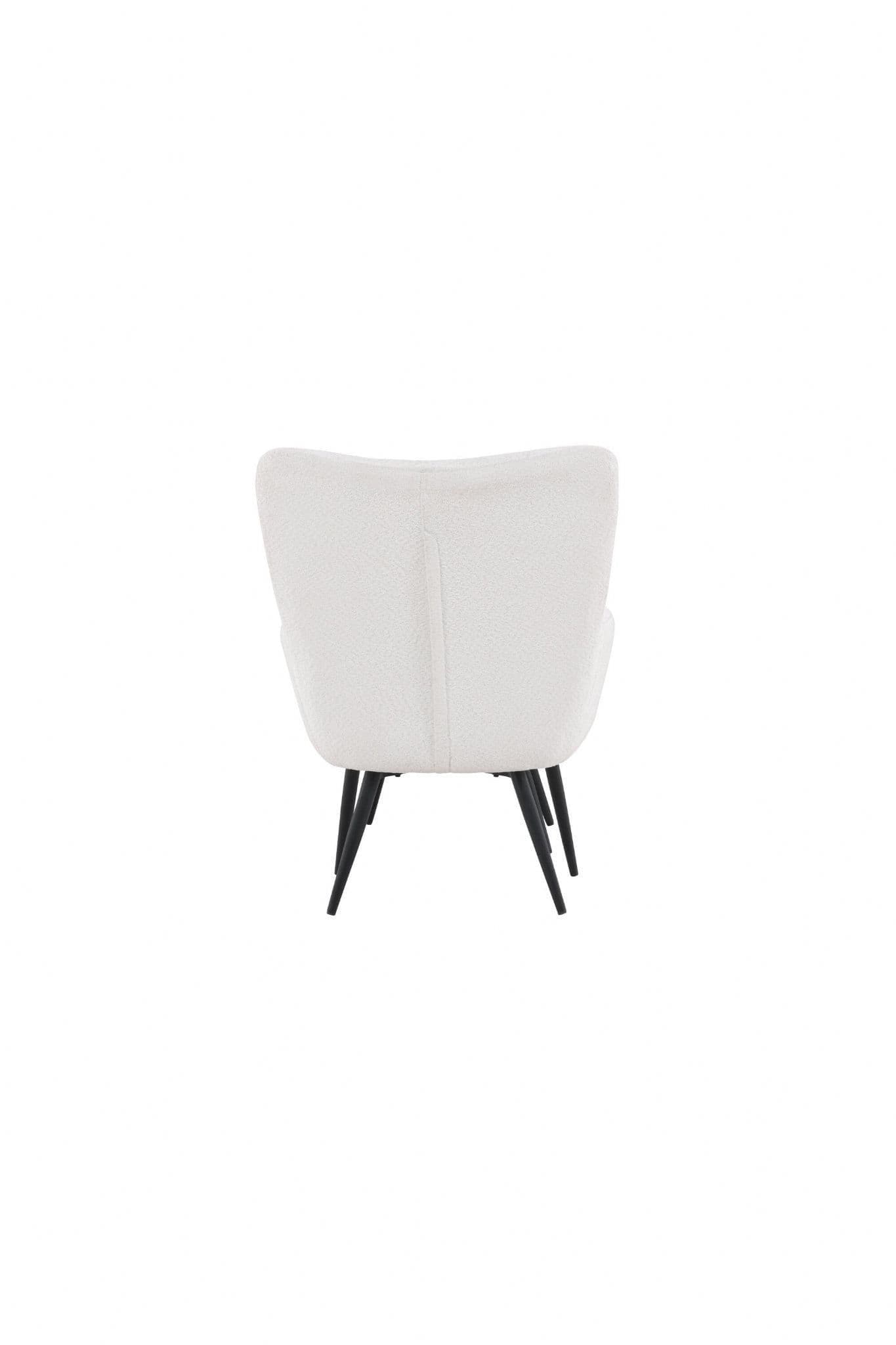 Como Armchair, White Boucle - Image 3