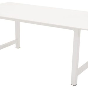 Count White Rectangular Dining Table, 100X220 Cm