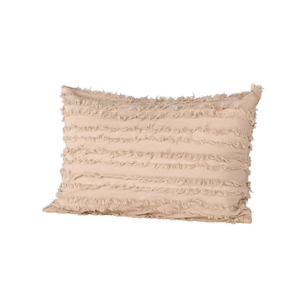 Edith Cushion Cover Cotton, White, 40X60 - Image 2