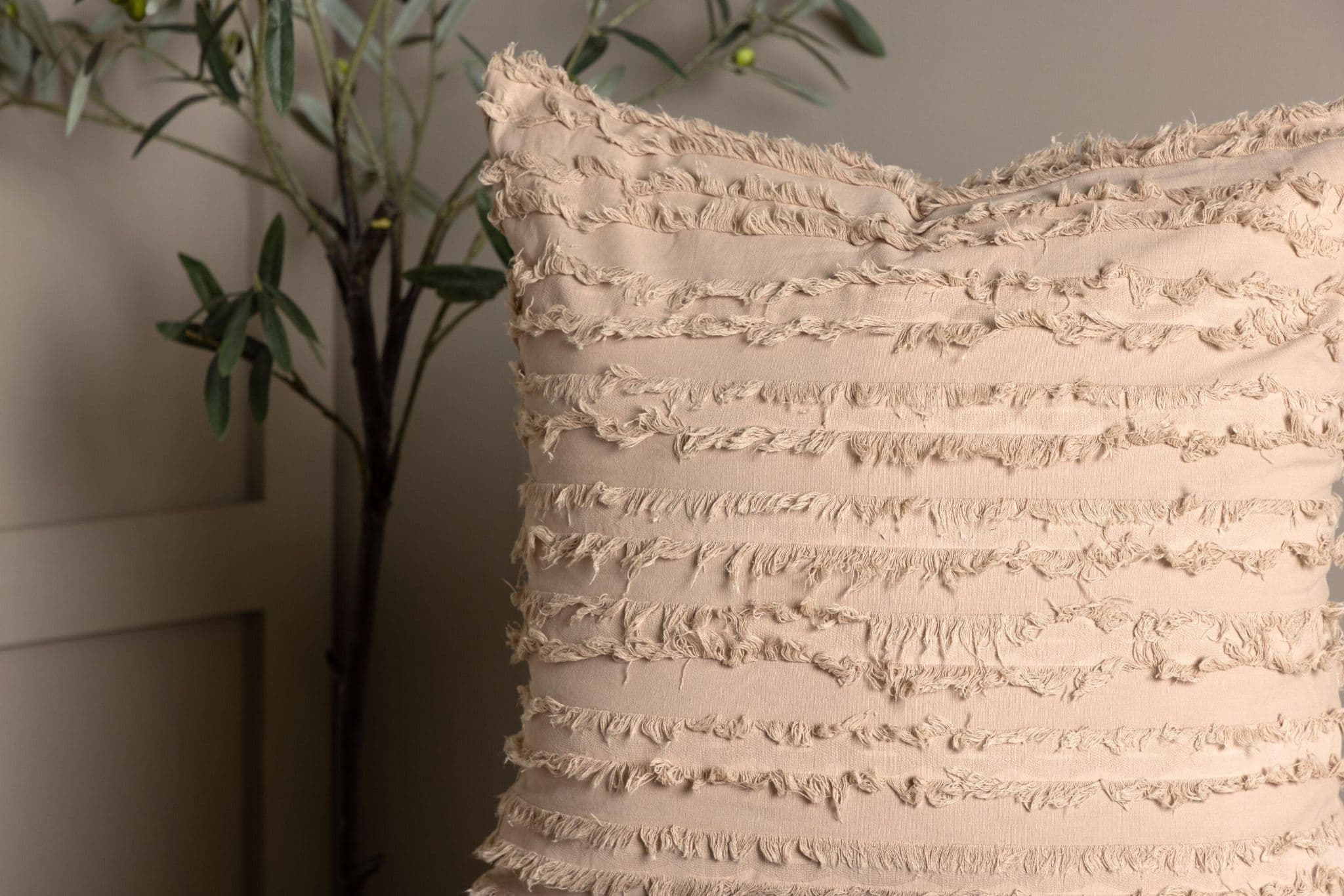 Edith Cushion Cover Cotton, White, 40X60 - Image 21