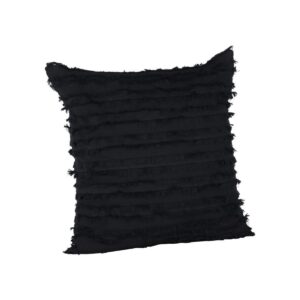 Edith Cushion Cover Cotton - Black, 60X60