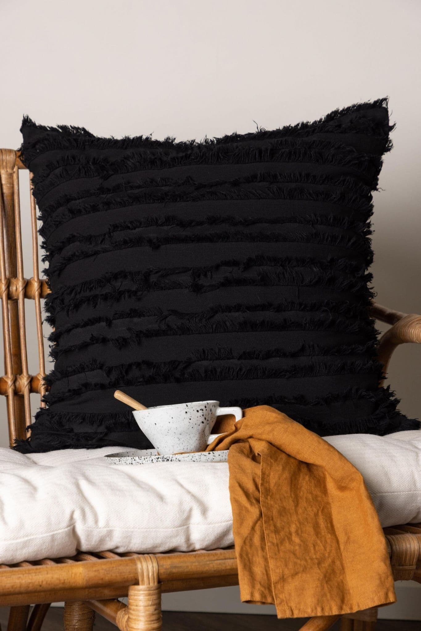 Edith Cushion Cover Cotton, White, 40X60 - Image 35