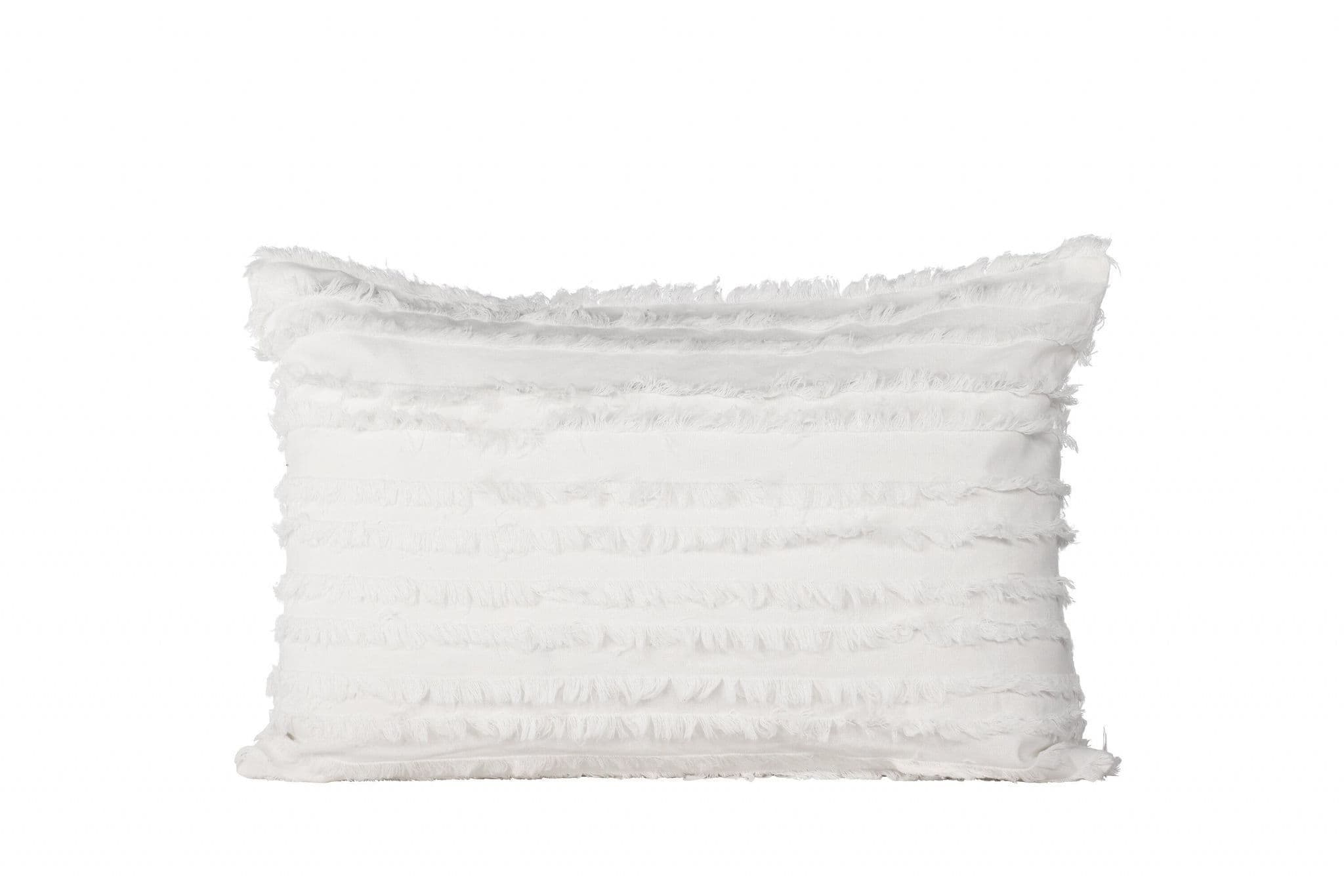 Edith Cushion Cover Cotton, White, 40X60 - Image 7