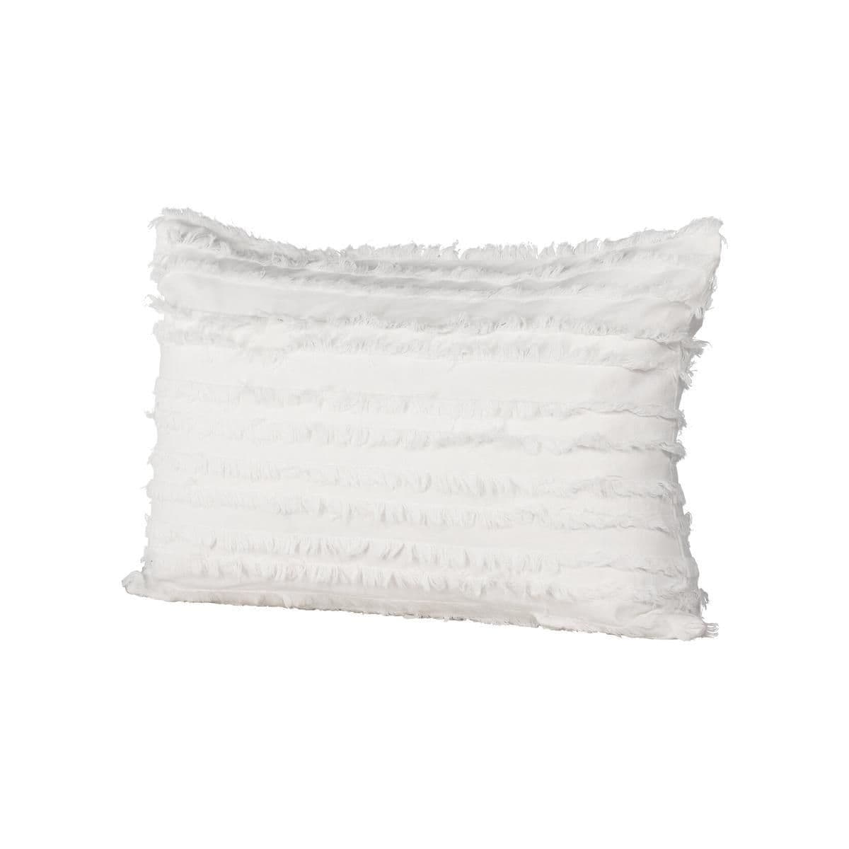Edith Cushion Cover Cotton, White, 40X60