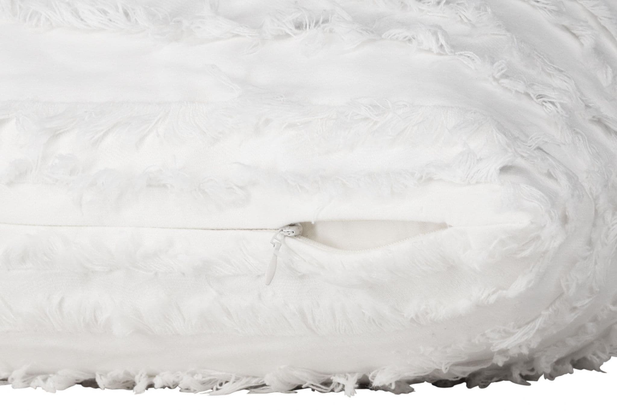 Edith Cushion Cover Cotton, White, 40X60 - Image 9