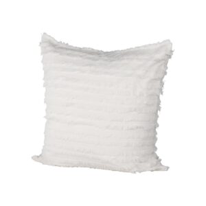 Edith Cushion Cover Cotton - White, 60X60