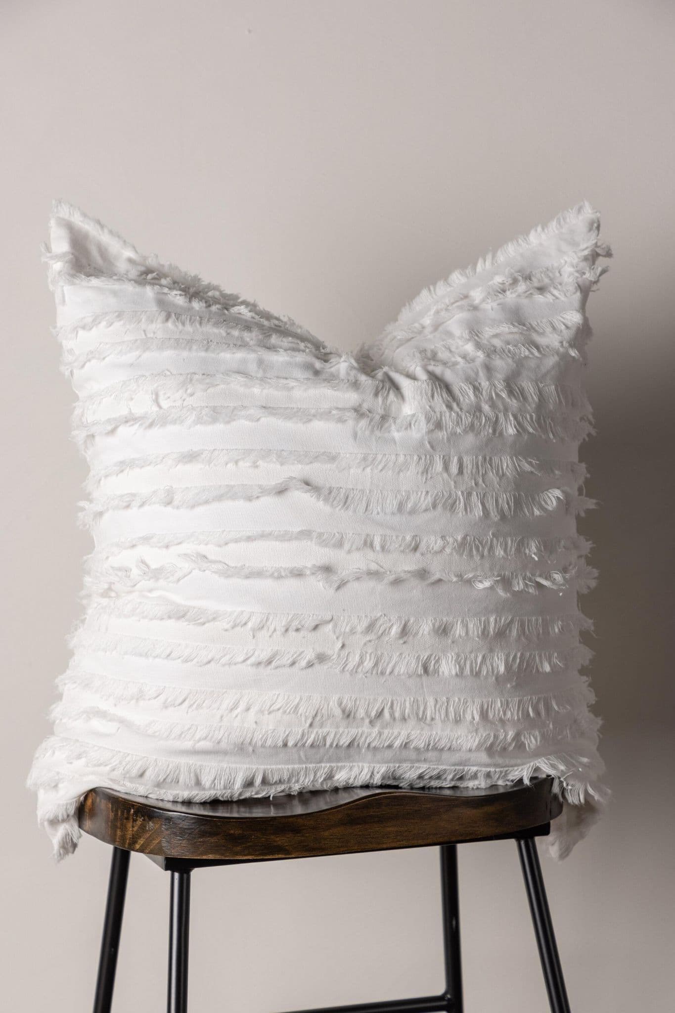 Edith Cushion Cover Cotton, White, 40X60 - Image 40