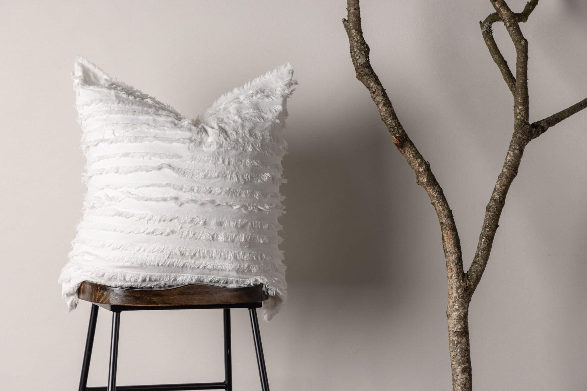 Edith Cushion Cover Cotton, White, 40X60 - Image 41