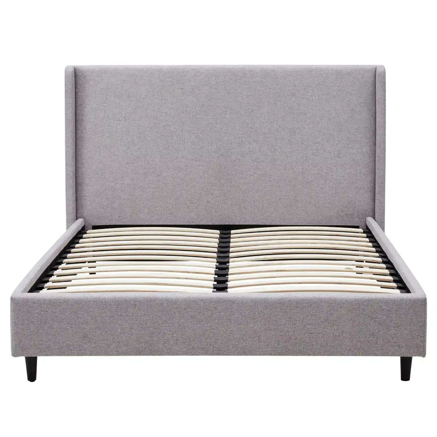 Freya Beige Double Size Upholstered Bed - Image 2