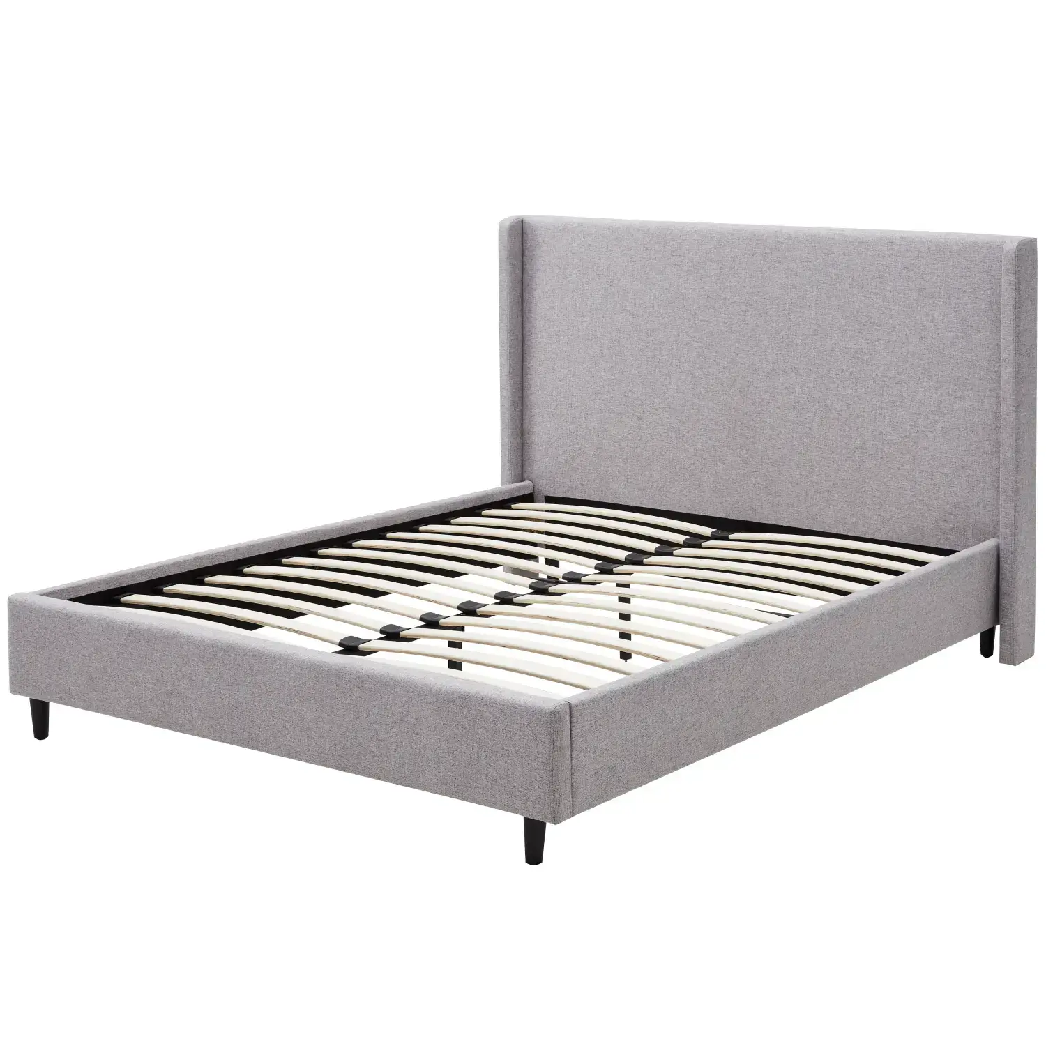 Freya Beige King Size Upholstered Bed - Image 10