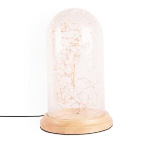 Glass Dome Bedside Table Lamps, Type A
