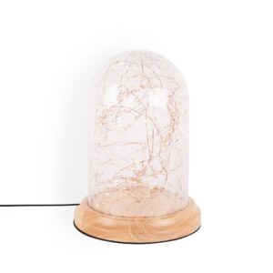 Glass Dome Bedside Table Lamps - B