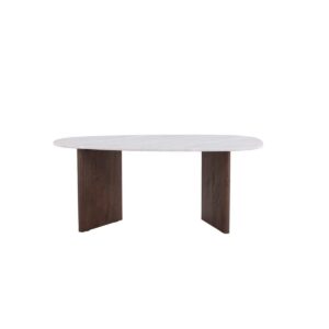 Gronvik Oval Dining Table - Black, 180X90