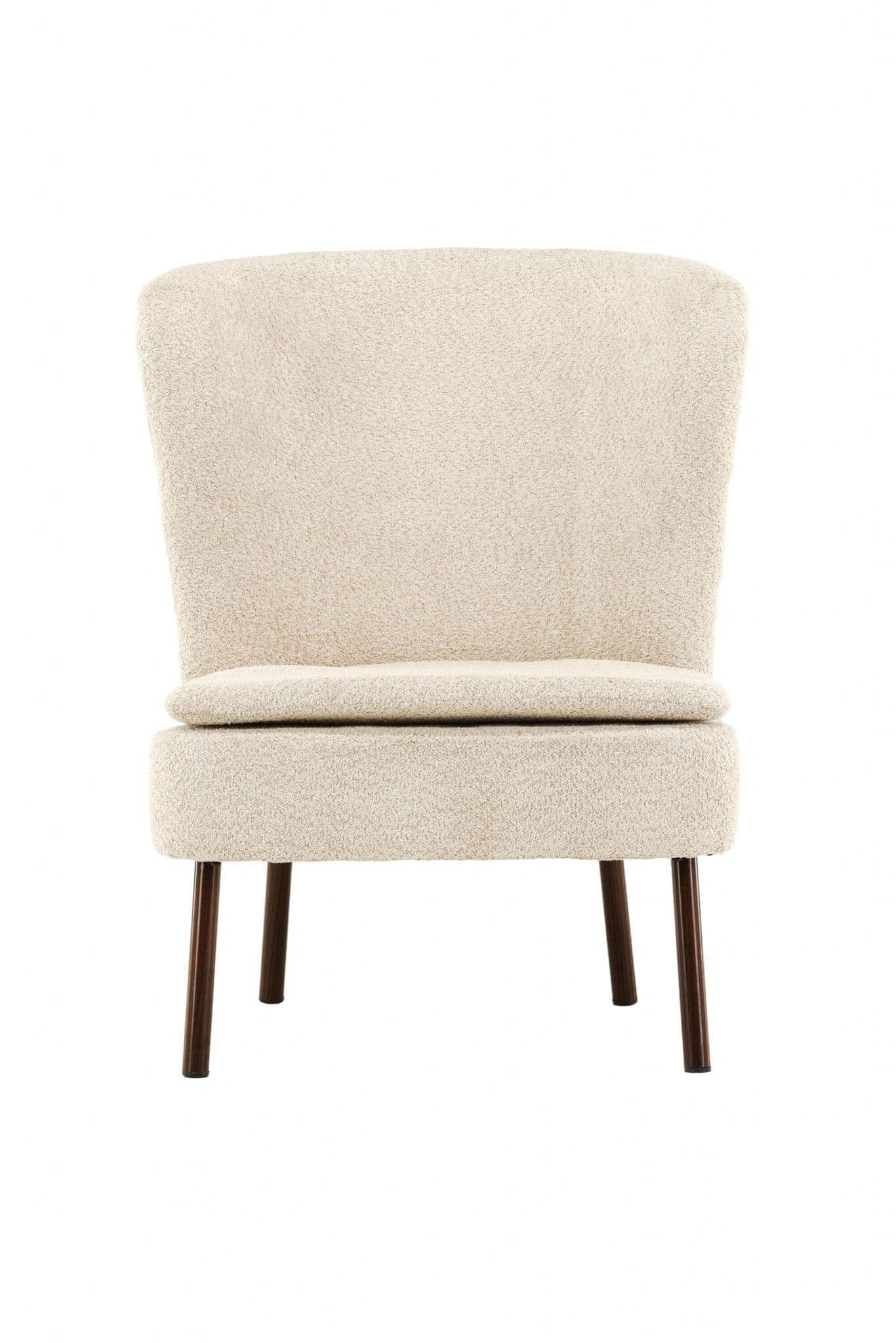 Hallso Armchair, Beige Boucle - Image 2