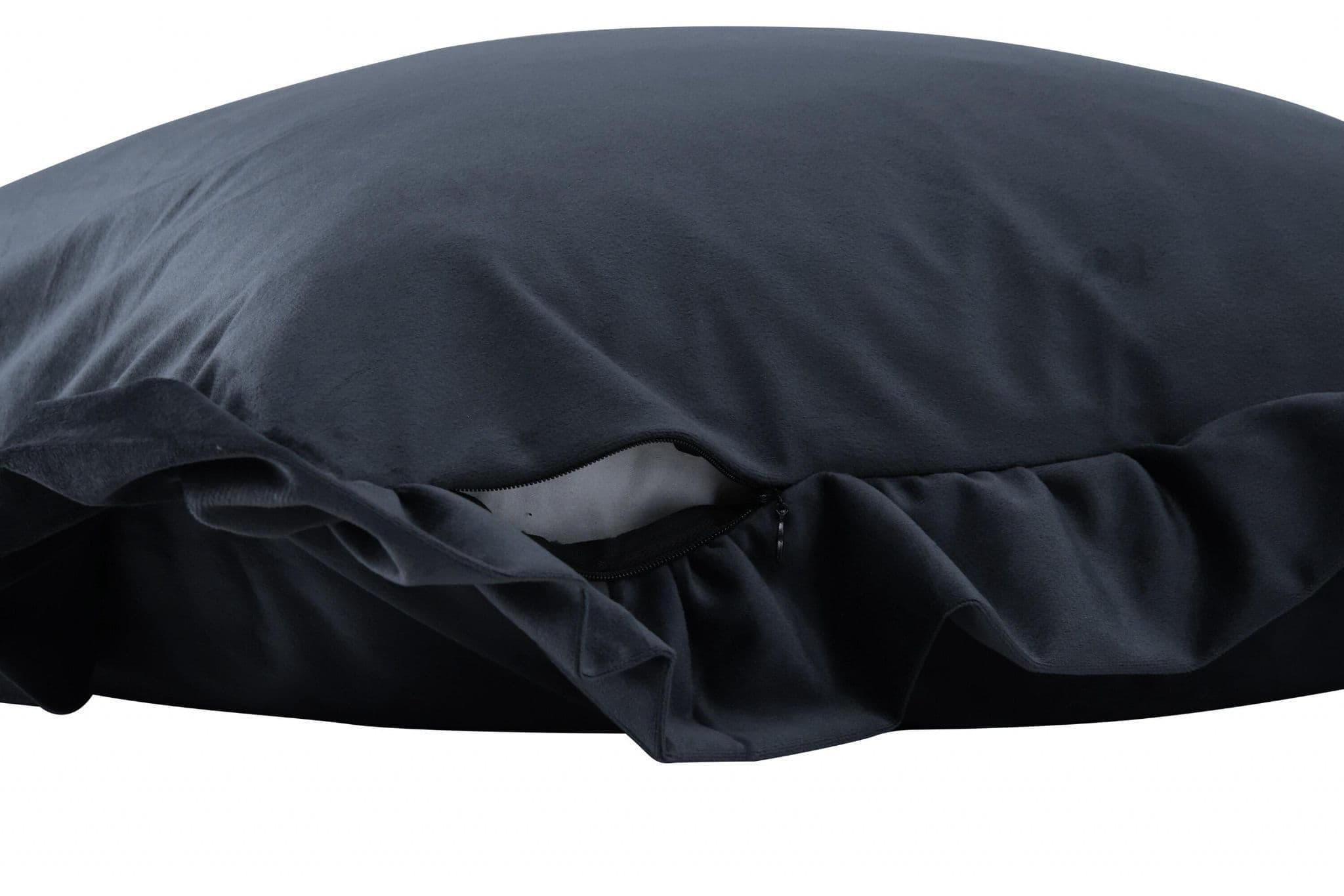 Hailey Cushion Cover Poly Velvet, Grey, 50X50 - Image 41