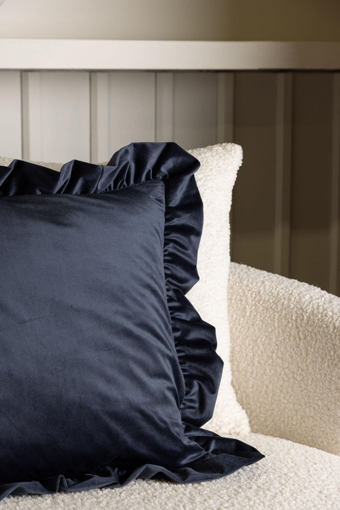 Hailey Cushion Cover Poly Velvet, Grey, 50X50 - Image 43