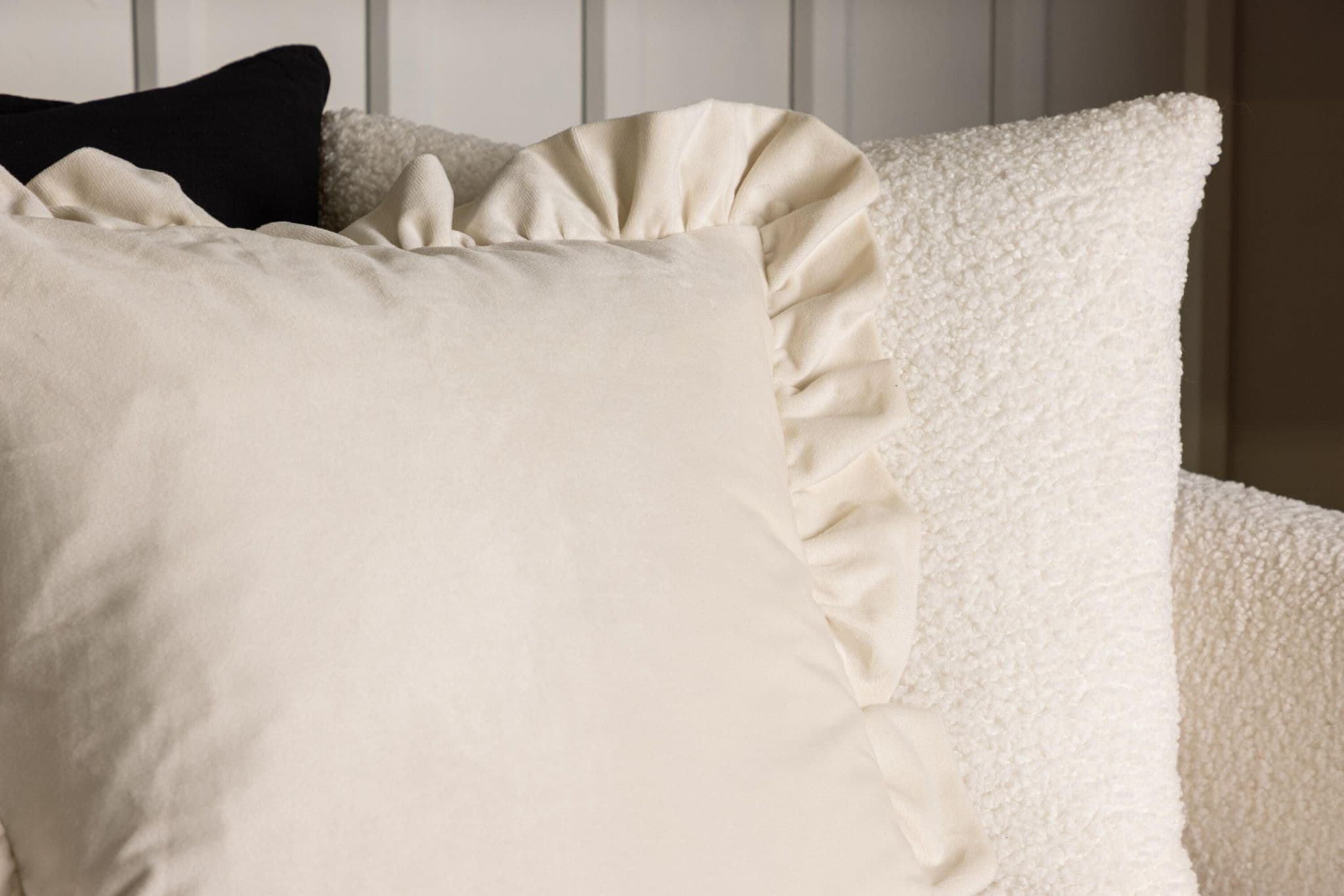 Hailey Cushion Cover Poly Velvet, Grey, 50X50 - Image 88