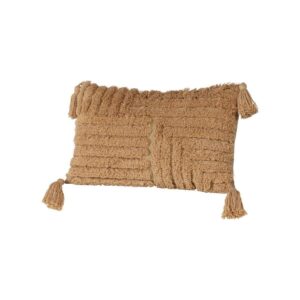 Idun Cushion Cover Polycotton - Brown, 50X30