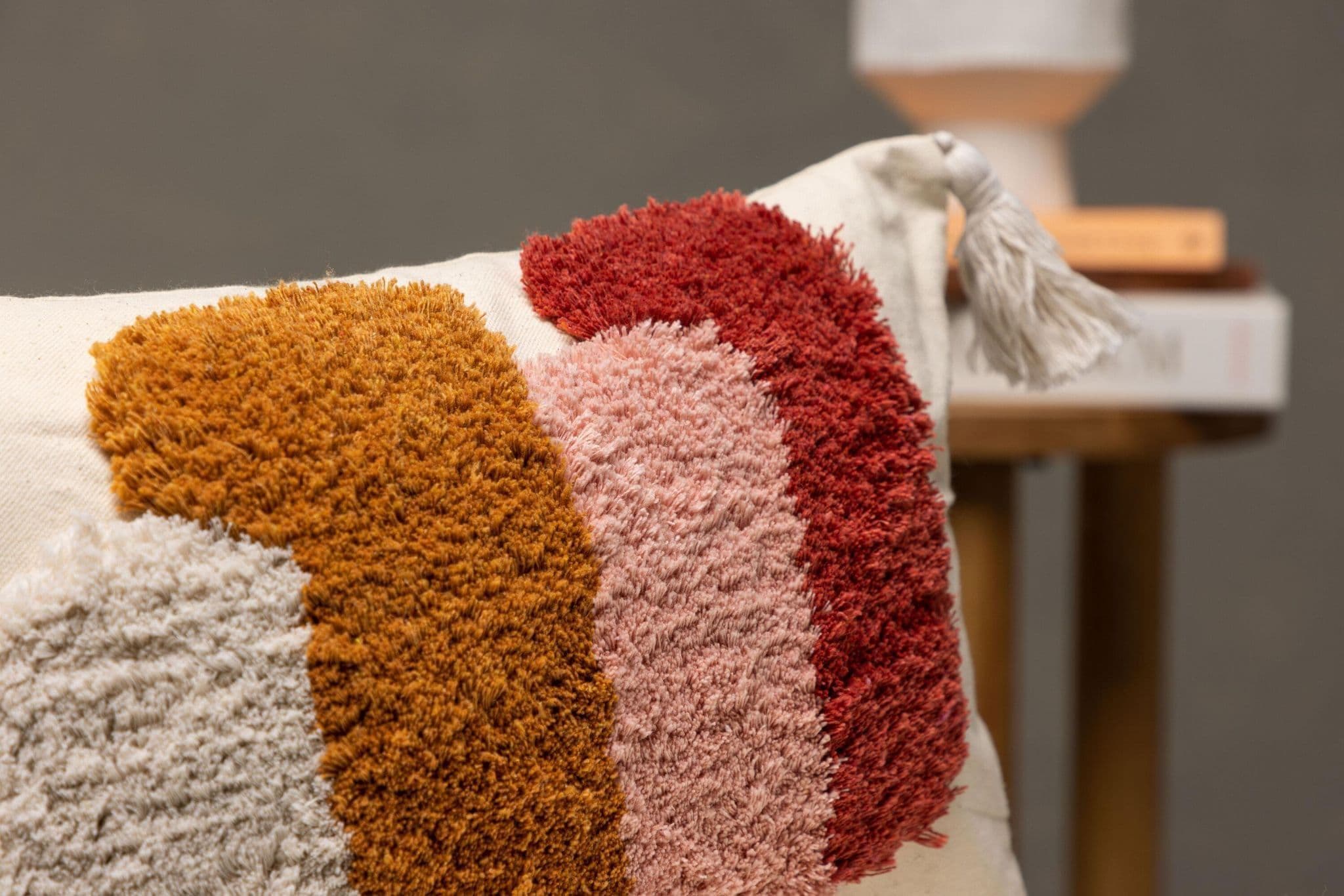 Joline Cushion Cover Polycotton, White, 45X45 - Image 14