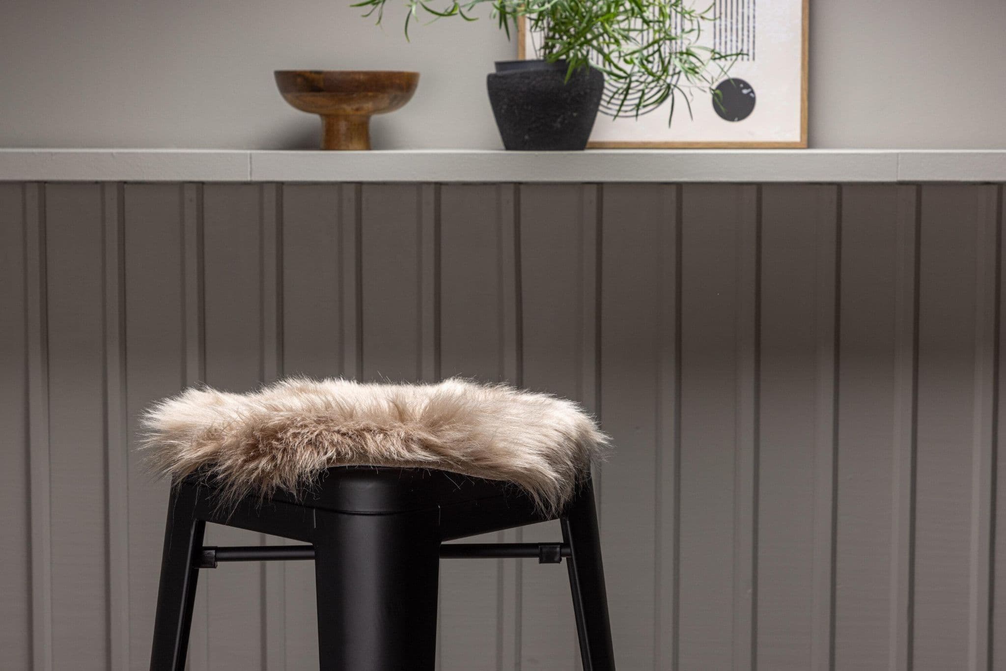 Katy Polyester, 34X34, Round, Grey - Image 13