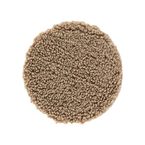 Katy Polyester Teddy, 90X60 - Beige, 34X34