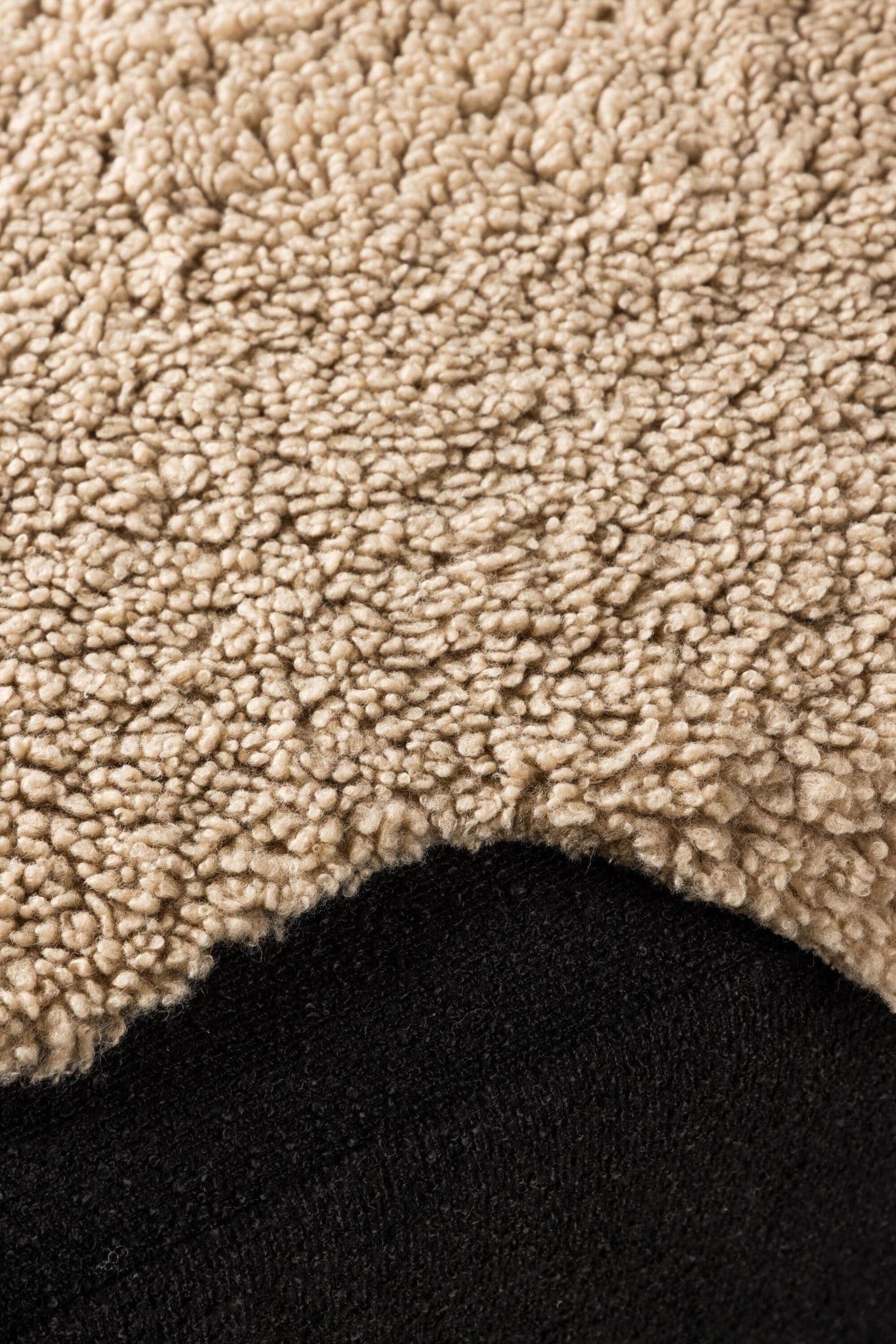 Katy Polyester Teddy, 90X60, Rectangular, Beige - Image 10