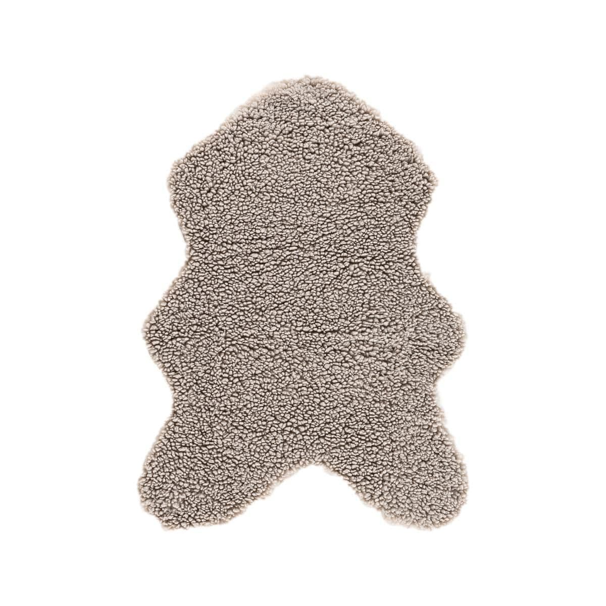 Katy Polyester Teddy, 90X60, Rectangular, Beige - Image 5