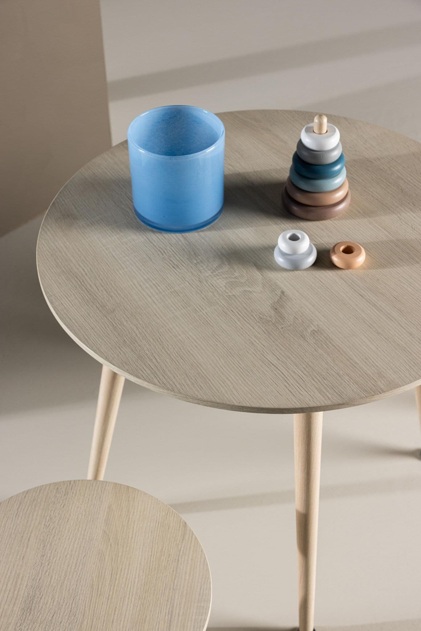 Kids Table Set, Whitewash - Image 5