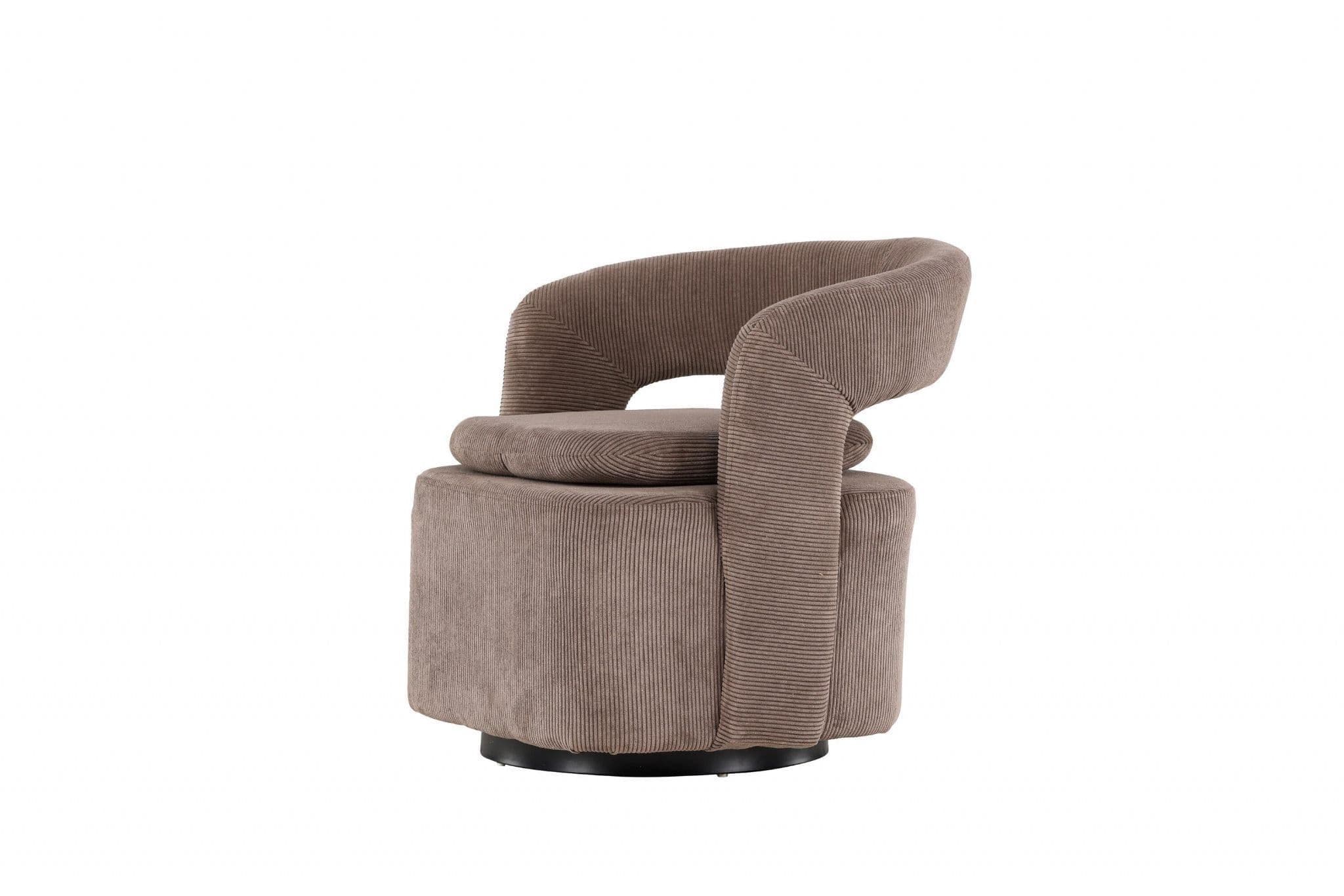 Laurel Armchair, Brown - Image 2