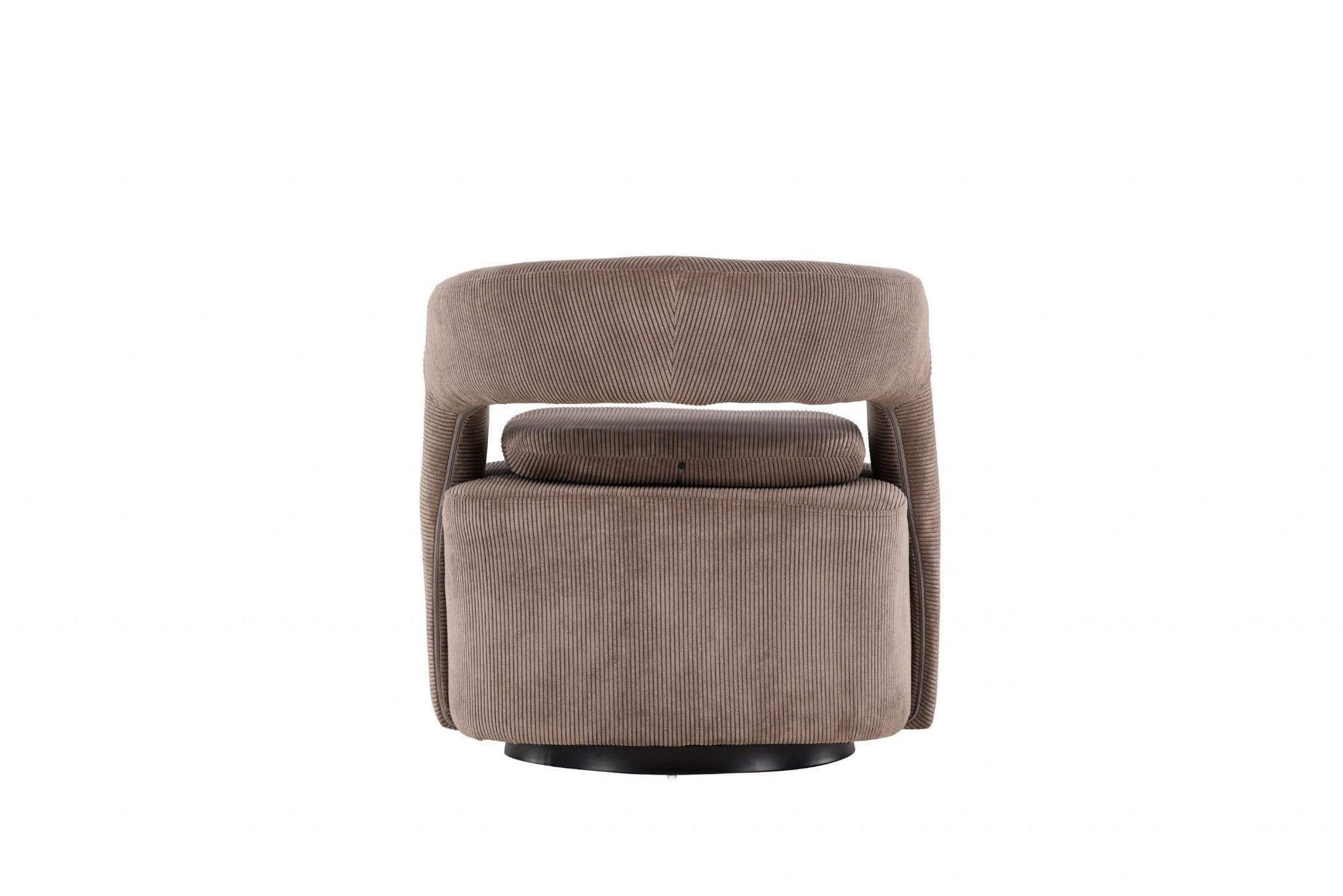 Laurel Armchair, Brown - Image 3