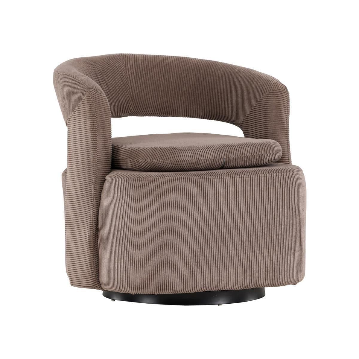 Laurel Armchair, Brown