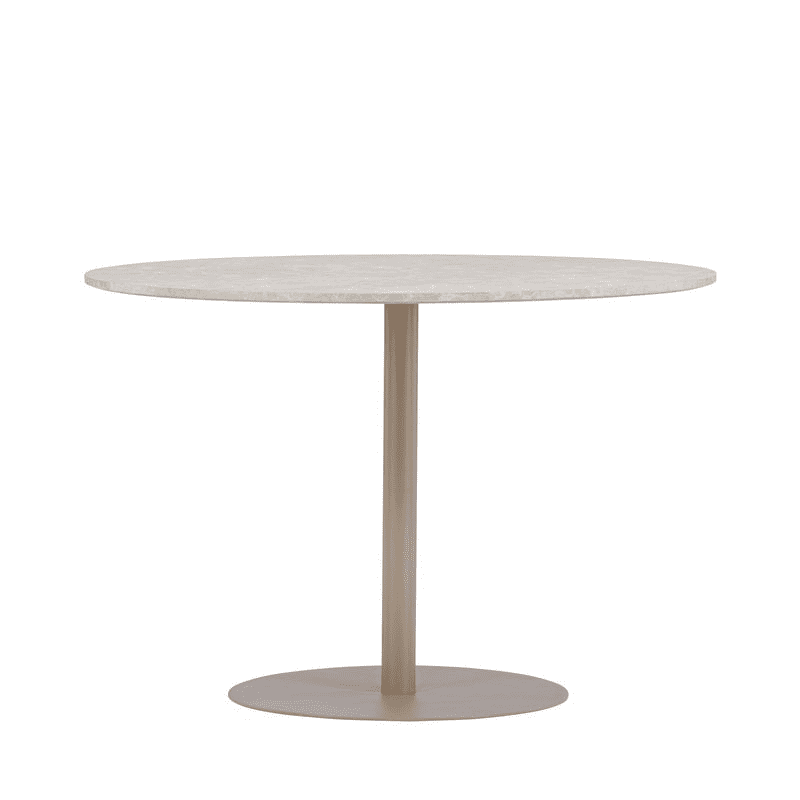 Liliana Beige Round Dining Table