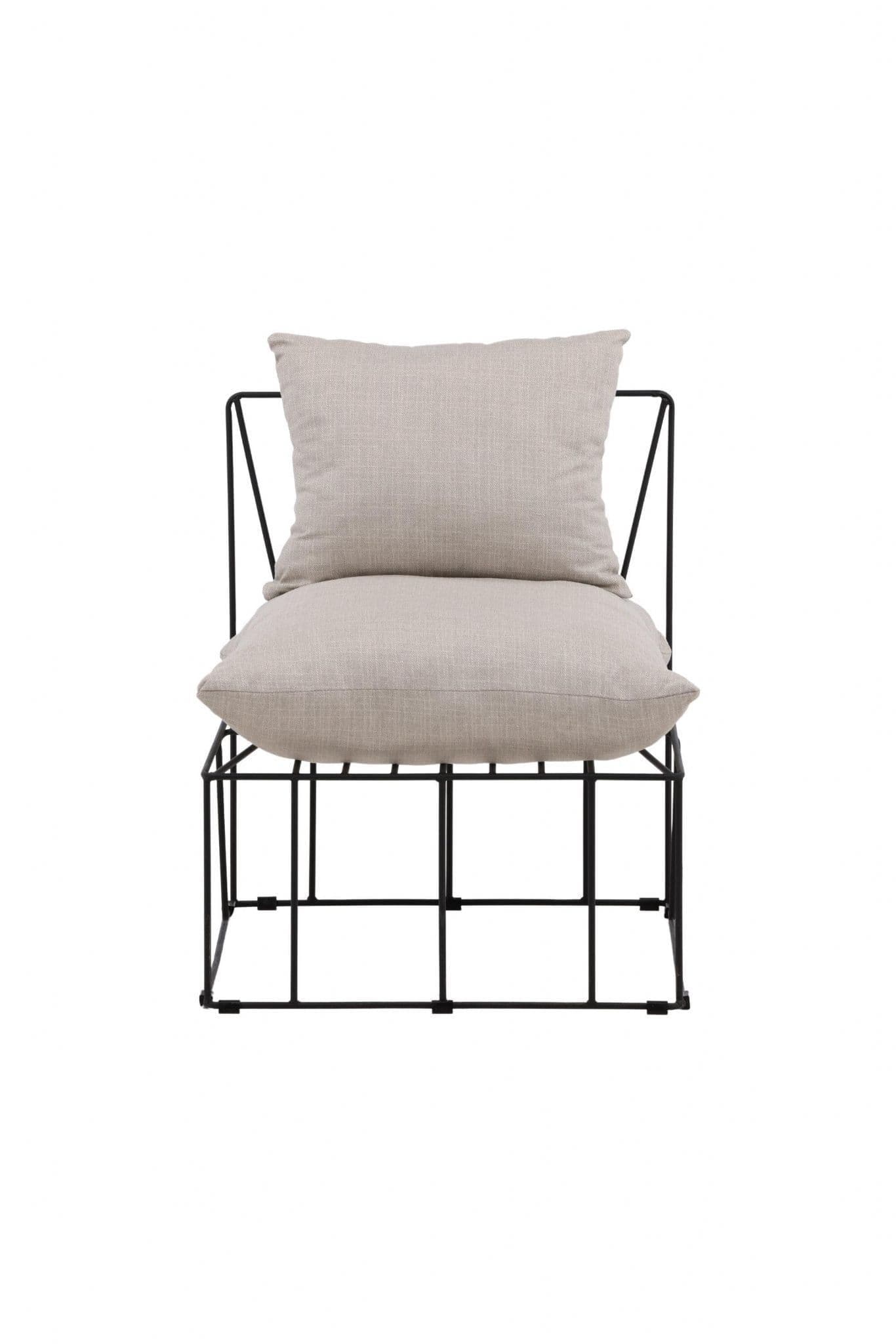 Livonia Lounge Chair, Beige - Image 2