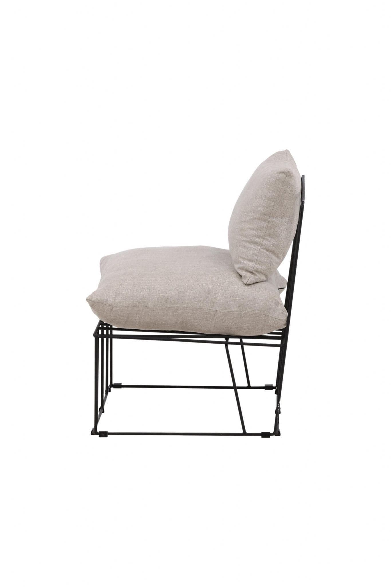 Livonia Lounge Chair, Beige - Image 3