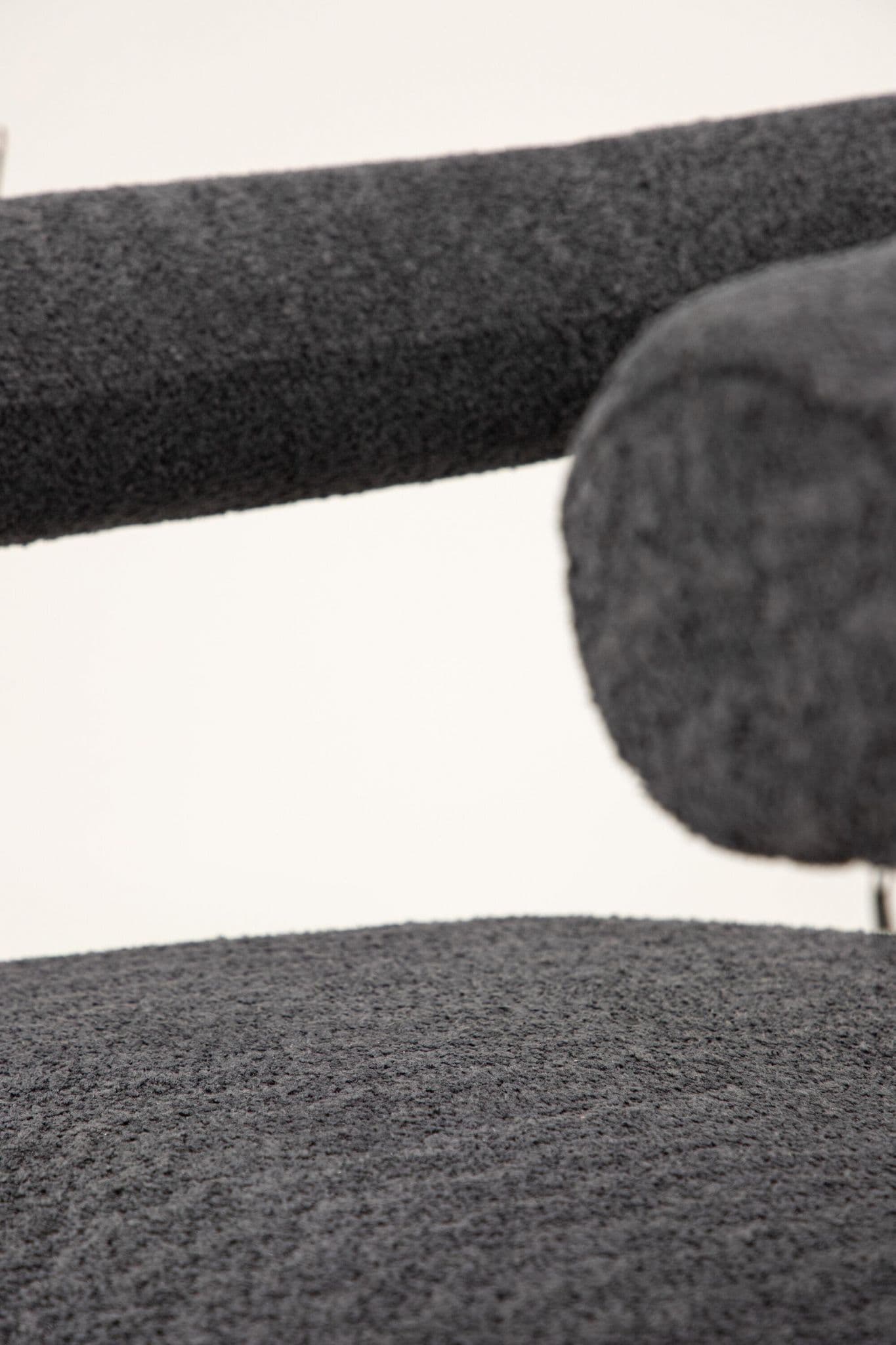 Lustig Armchair, Deep Grey Boucle - Image 7