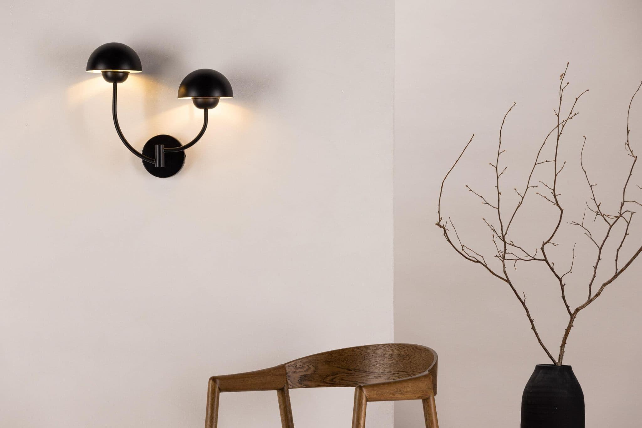 Lyckorna Wall Lamp, Black - Image 3