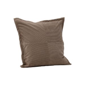 Lykke Cushion Cover Poly Embossed Velvet - Grey, 50X50