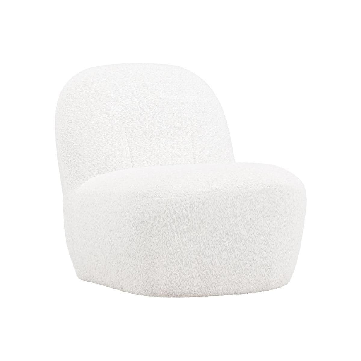Mahla Lounge Chair, White