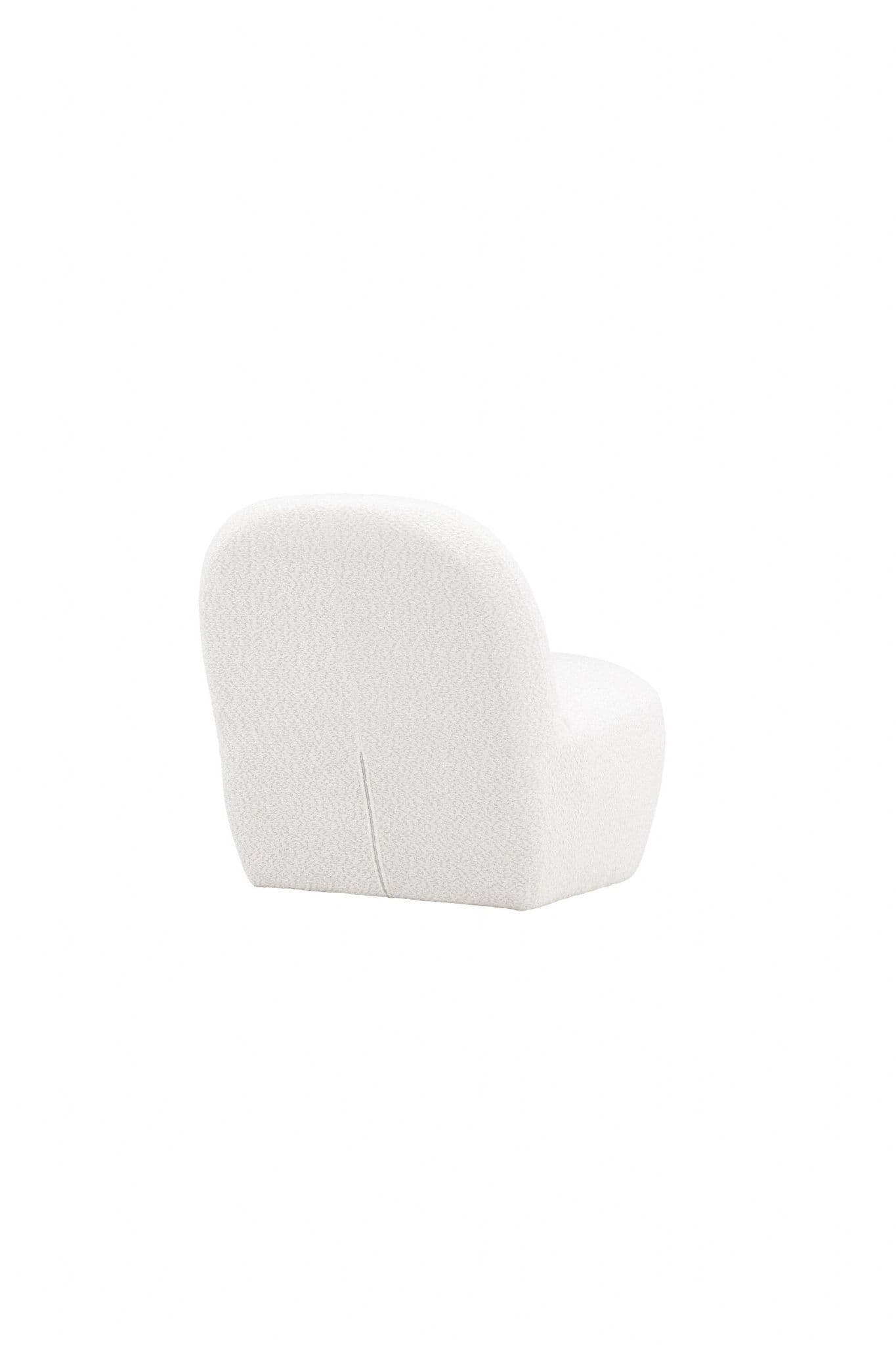 Mahla Lounge Chair, White - Image 5